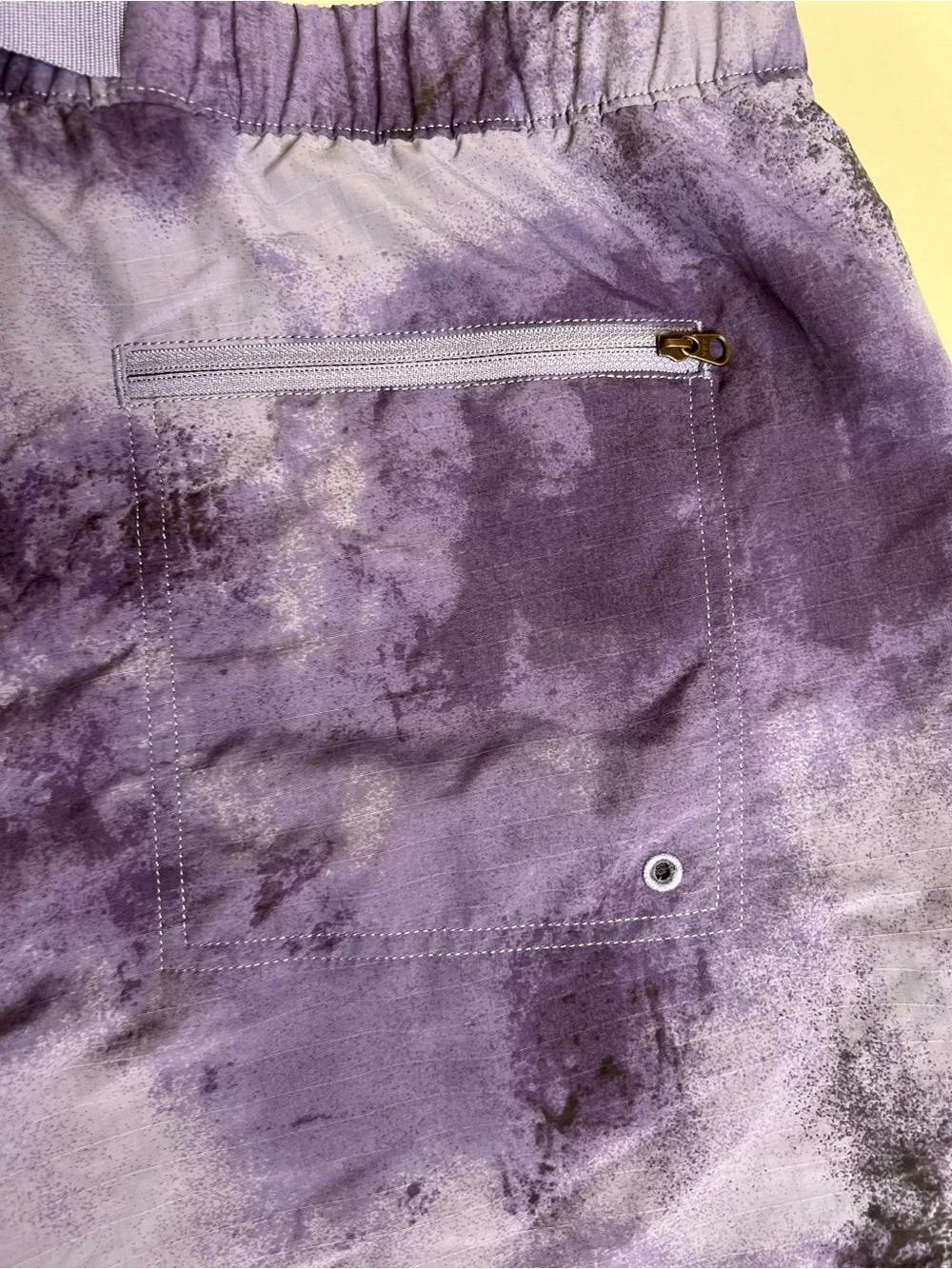 REI Co-op Sahara Amphib Shorts Belted Pockets Nylon Purple Womens - Size Large - Picture 6 of 8